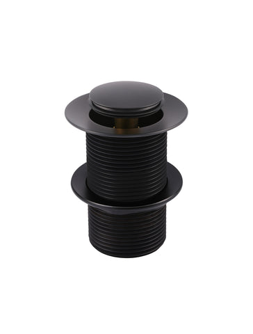 Basin Pop Up Waste 32mm - No Overflow / Unslotted - Matte Black