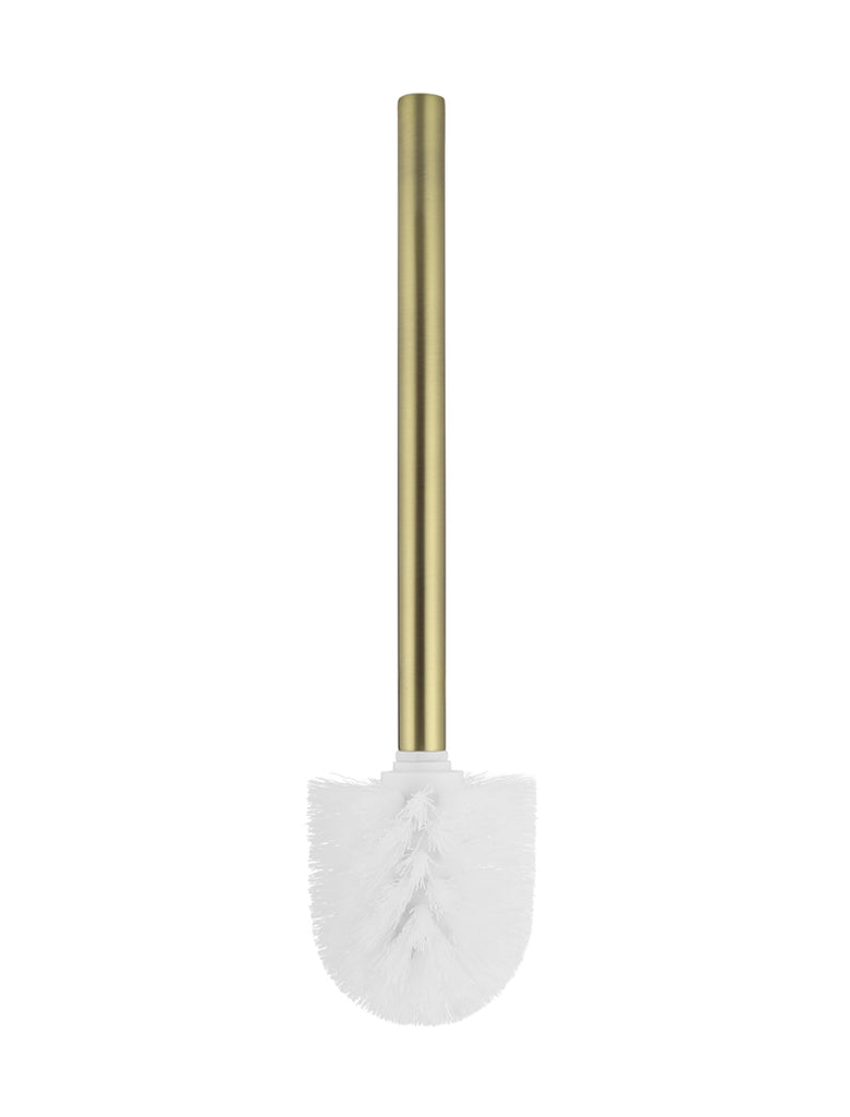 Round outlet toilet brush