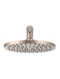 Round Wall Shower, 200mm rose, 300mm arm - Champagne - MA0204-CH