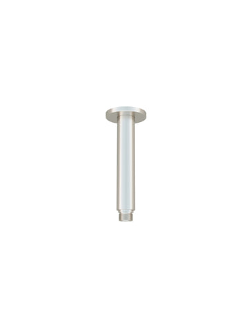 Round Ceiling Shower Arm 150mm - PVD Brushed Nickel