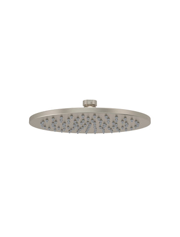 Round Shower Head 200mm - PVD Brushed Nickel