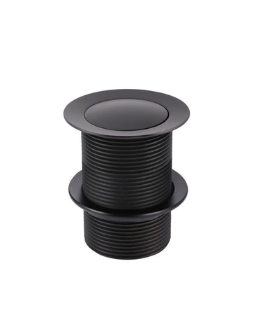 Bath Pop Up Waste 40mm - No Overflow / Unslotted - Matte Black