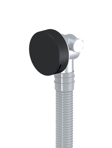 Bath Filler Waste with Overflow - Matte Black