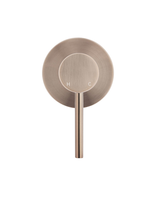 Meir Round Wall Mixer - Champagne (SKU: MW03-CH) Image - 4