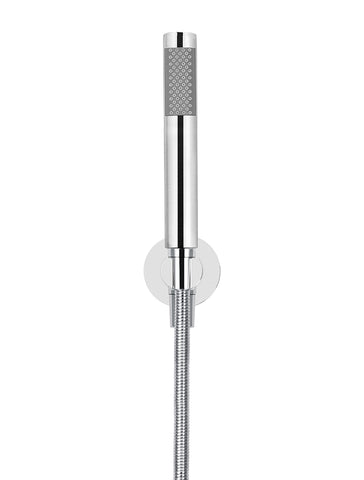 Round Hand Shower on Fixed Bracket - Polished Chrome
