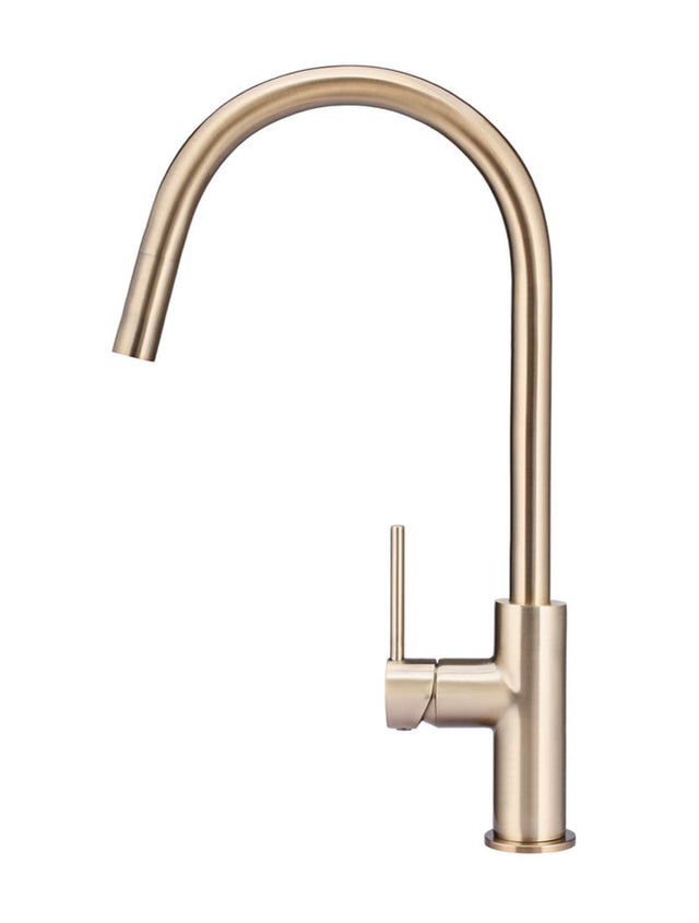 Meir Piccola Pull Out Kitchen Mixer Tap - Champagne (SKU: MK17-CH) Image - 2