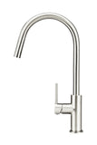 Piccola Pull Out Kitchen Mixer Tap - PVD Brushed Nickel - MK17-PVDBN
