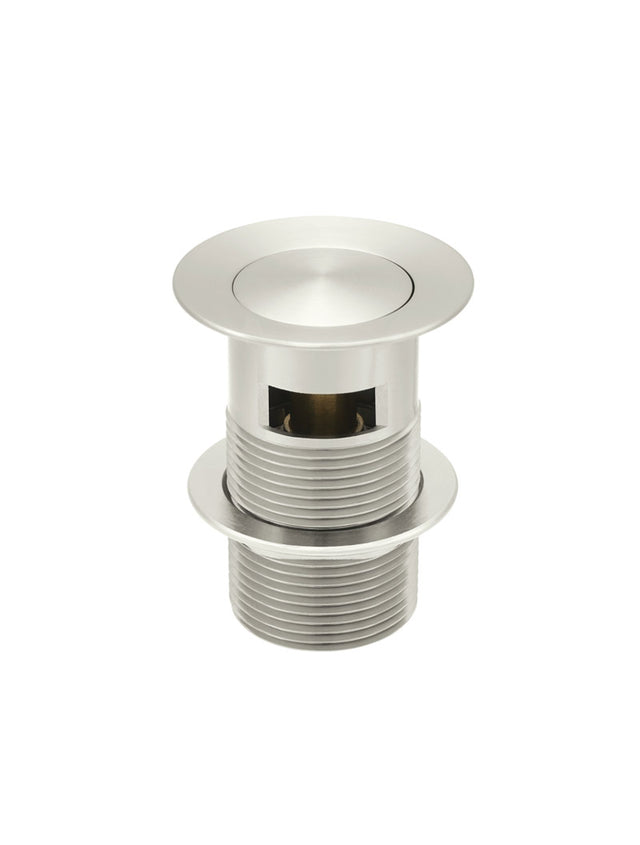 Meir Basin Pop Up Waste 32mm - Overflow / Slotted - PVD Brushed Nickel (SKU: MP04-A-PVDBN) Image - 1