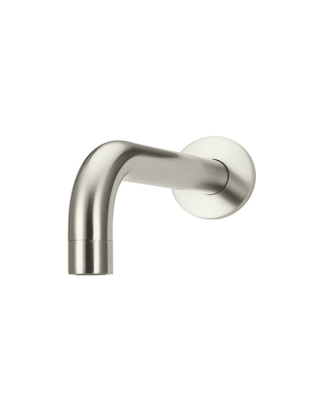 Meir Round Wall Spout for Bath or Basin - PVD Brushed Nickel (SKU: MS05-PVDBN) Image - 8