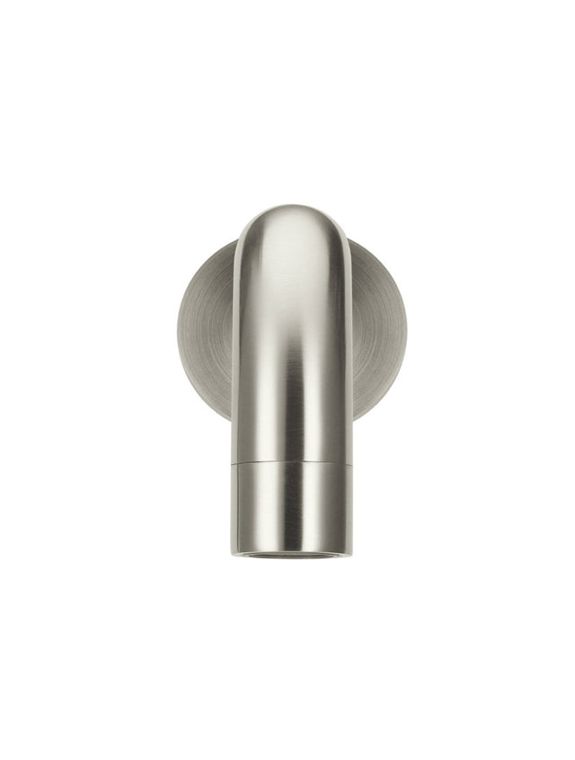 Meir Round Wall Spout for Bath or Basin - PVD Brushed Nickel (SKU: MS05-PVDBN) Image - 9