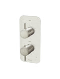 One-way Thermostatic Mixer Valve  - PVD Brushed Nickel - MTV11-SET-PVDBN