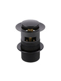 Basin Pop Up Waste 32mm - Overflow / Slotted - Matte Black - MP04-A