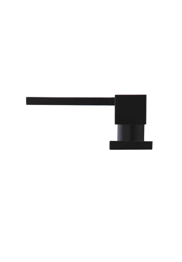 Meir Square Soap Dispenser - Matte Black (SKU: MP08) Image - 2