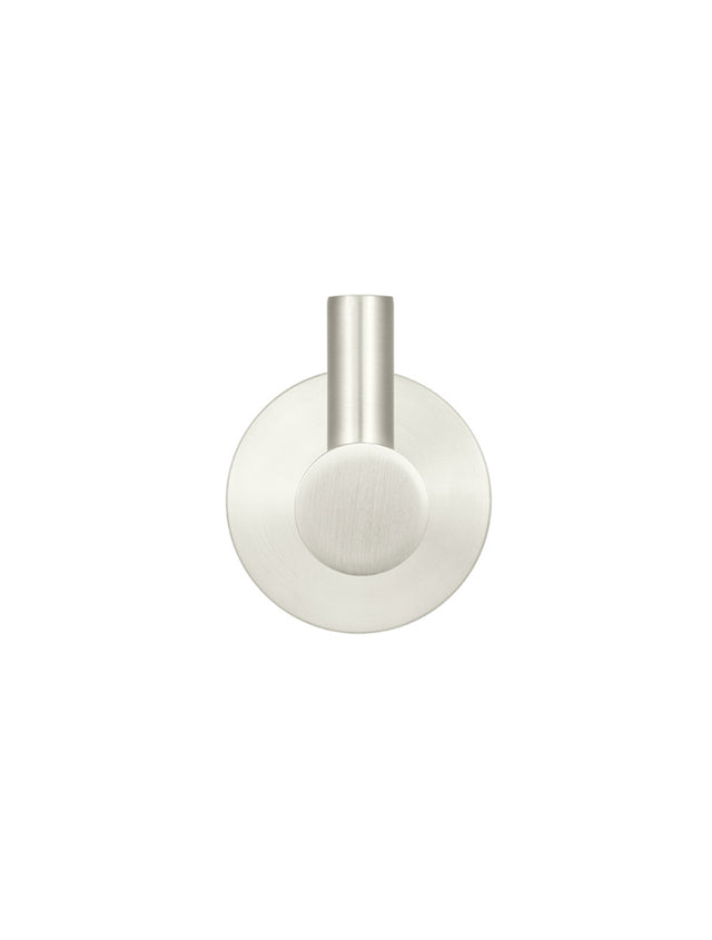 Meir Round Robe Hook - PVD Brushed Nickel (SKU: MR03-R-PVDBN) Image - 2