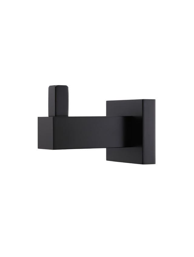 Meir Square Robe Hook - Matte Black (SKU: MR03) Image - 3