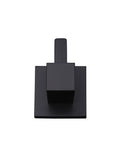 Square Robe Hook - Matte Black - MR03
