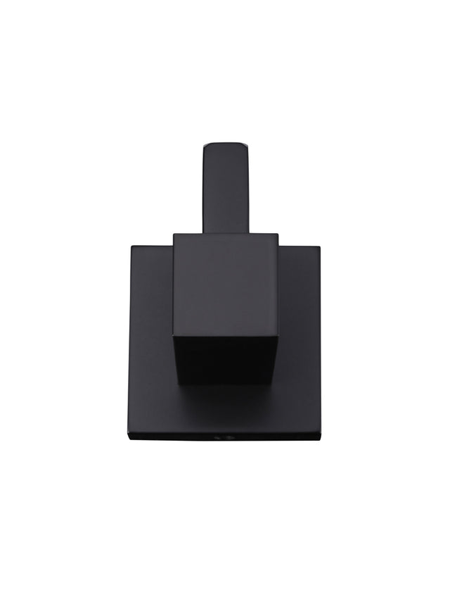 Meir Square Robe Hook - Matte Black (SKU: MR03) Image - 4