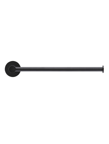 Round Guest Towel Rail - Matte Black