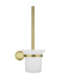 Round Toilet Brush & Holder - Tiger Bronze - MTO01-R-PVDBB