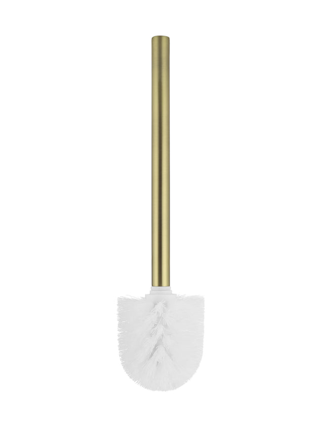 Meir Round Toilet Brush & Holder - Tiger Bronze (SKU: MTO01-R-PVDBB) Image - 3