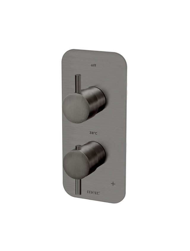 Meir One-way Thermostatic Mixer Valve - Shadow (SKU: MTV11-SET-PVDGM) Image - 1