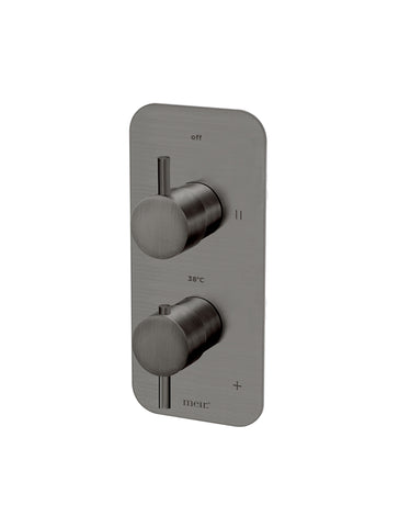 Two-Way Thermostatic Mixer Valve with Diverter - Shadow