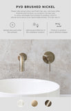 Piccola Basin Mixer Tap - PVD Brushed Nickel - MB03XS-PVDBN