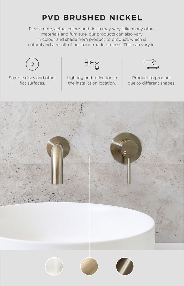 Meir Piccola Basin Mixer Tap - PVD Brushed Nickel (SKU: MB03XS-PVDBN) Image - 3