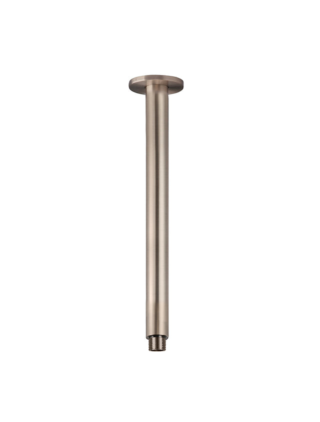 Meir Round Ceiling Shower Arm 300mm - Champagne (SKU: MA07-300-CH) Image - 1