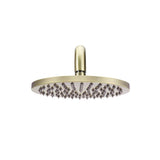 Round Wall Shower 200mm rose, 300mm curved arm - Tiger Bronze Gold - MA0904-PVDBB