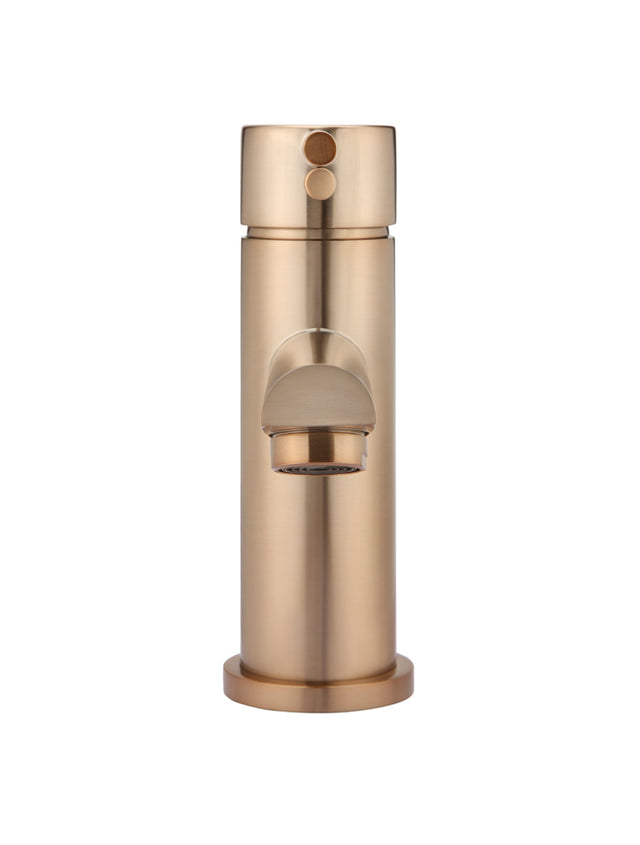 Meir Round Basin Mixer - Champagne (SKU: MB02-CH) Image - 4