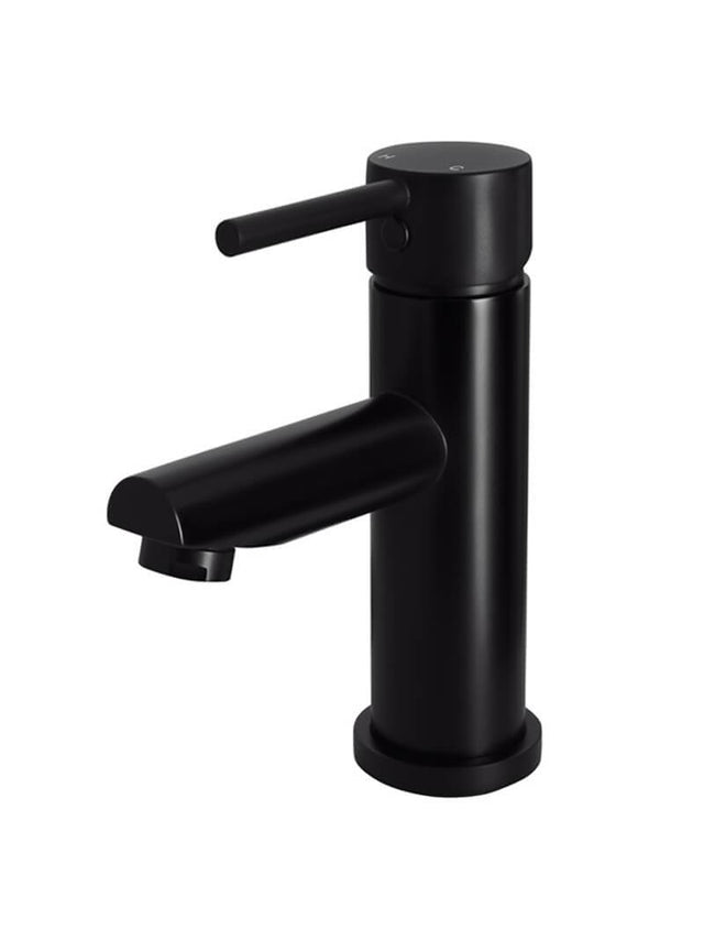 Meir Round Basin Mixer - Matte Black (SKU: MB02) Image - 1