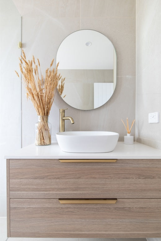 Meir Round Tall Basin Mixer Curved Gold - Tiger Bronze Gold (SKU: MB04-R3-PVDBB) Image - 5