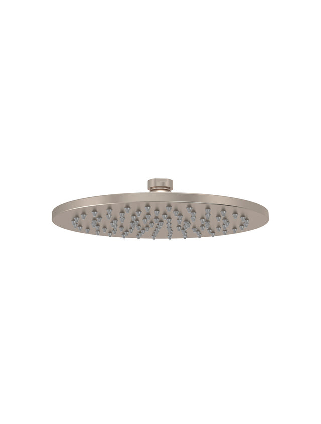 Meir Round Shower Head 200mm - Champagne (SKU: MH04-CH) Image - 1