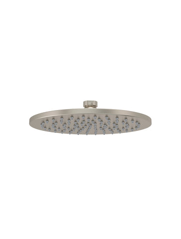 Round Shower Head 200mm - PVD Brushed Nickel