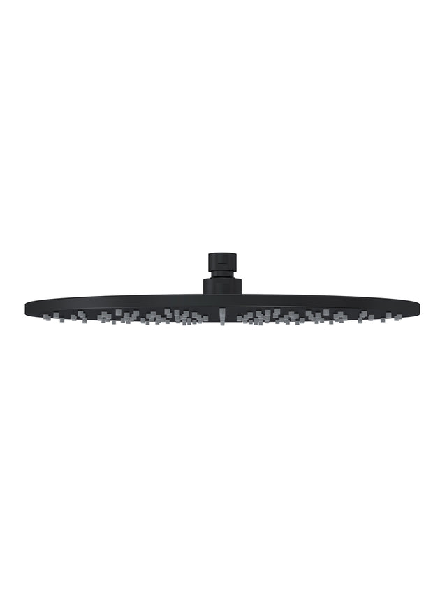 Meir Round Shower Head 300mm - Matte Black (SKU: MH06) Image - 3