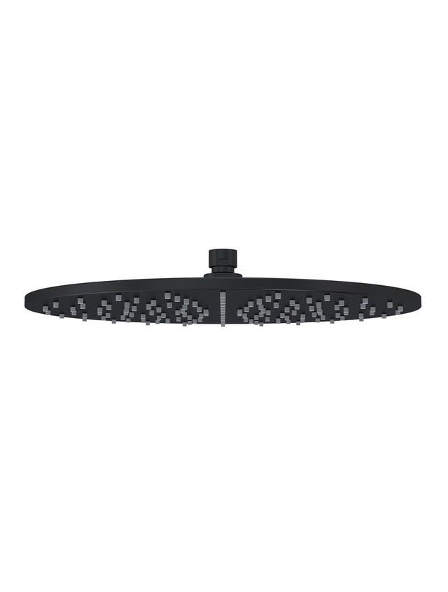 Meir Round Shower Head 300mm - Matte Black (SKU: MH06) Image - 2