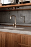 Round Kitchen Mixer Tap - Tiger Bronze - MK02-PVDBB