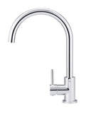 Round Gooseneck Kitchen Mixer Tap - Polished Chrome - MK03-C