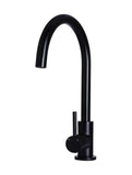 Round Kitchen Mixer Tap - Matte Black - MK03