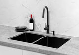 Piccola Pull Out Kitchen Mixer Tap - Matte Black - MK17