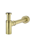 Round Bottle Trap for 32mm basin waste and 40mm outlet - Tiger Bronze - MP05-R-BB