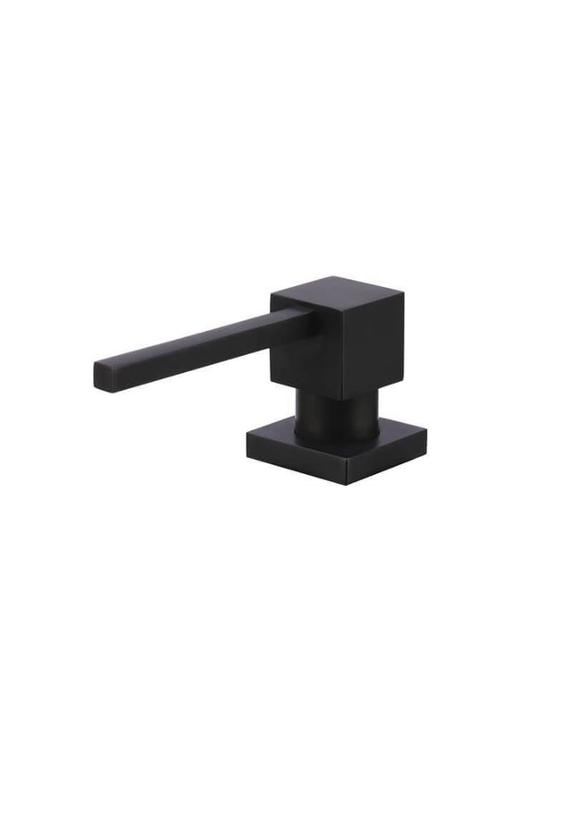 Meir Square Soap Dispenser - Matte Black (SKU: MP08) Image - 1