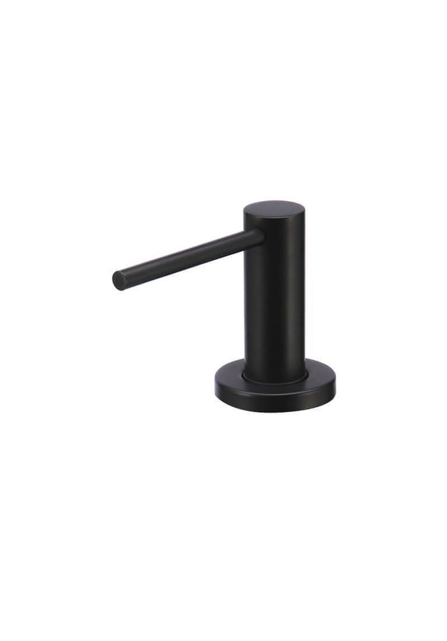 Meir Round Soap Dispenser - Matte Black (SKU: MP09) Image - 1