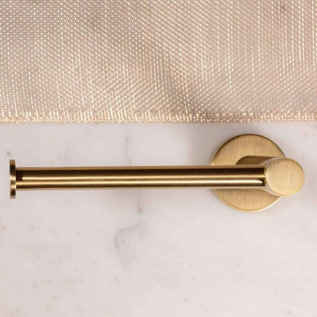 Meir Round Toilet Roll Holder - Tiger Bronze (SKU: MR02-R-PVDBB) Image - 6