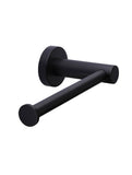 Round Toilet Roll Holder - Matte Black - MR02-R