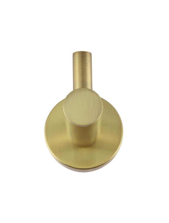 Meir Round Robe Hook - Tiger Bronze (SKU: MR03-R-PVDBB) Image - 3
