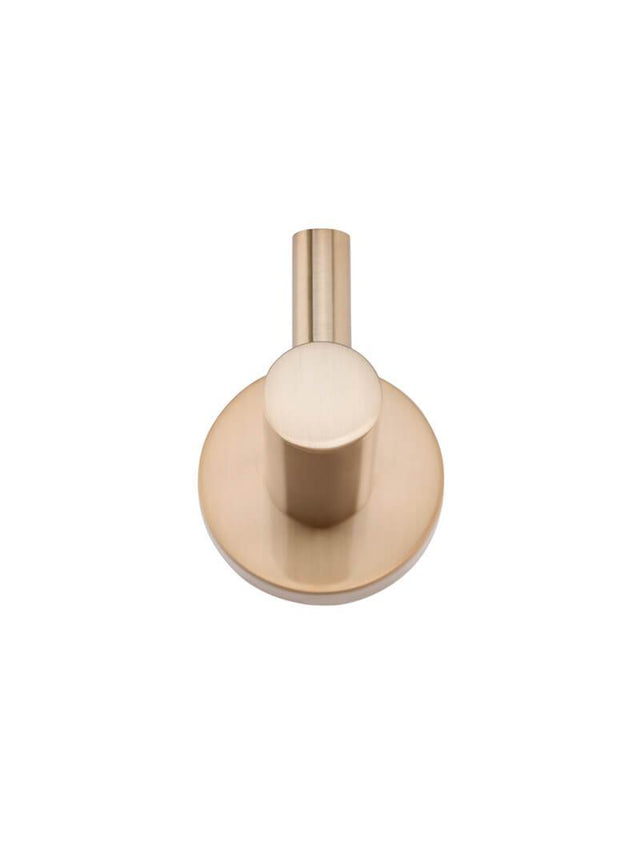 Meir Round Robe Hook - Champagne (SKU: MR03-R-CH) Image - 4