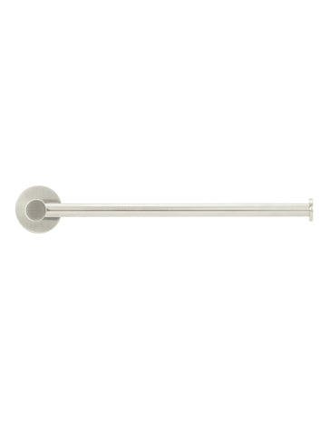 Round Guest Towel Rail - PVD Brushed Nickel