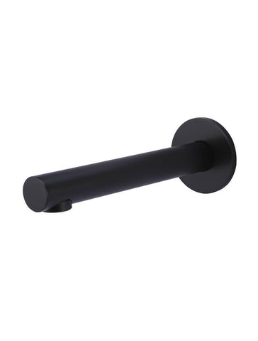 Round Wall Spout - Matte Black